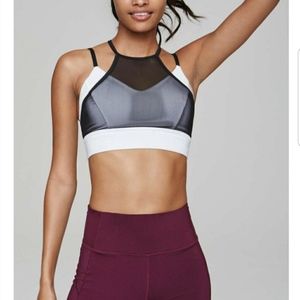 Without Walls mesh halter top (says S, but fits XS